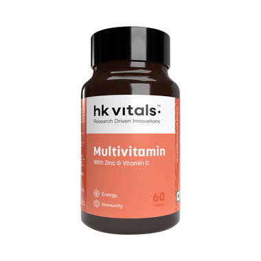 HK Vitals Multivitamin With Multimineral, Amino Acids, Taurine & Ginseng Extract | For Energy, Immunity & Stamina | Tablet
