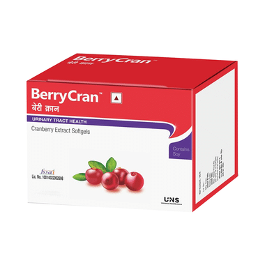 Berrycran High Strength Cranberry Extract Softgel