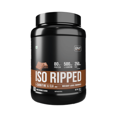 QNT ISO Ripped L-Carnitine & CLA Powder Choco Brownie