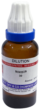 Sett Dey Bovista Dilution 30 Sett Dey Bovista Dilution 30