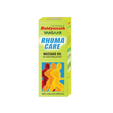 Vansaar Rhuma Care Massage Oil For Long Lasting Pain Relief|100% Ayurvedic|