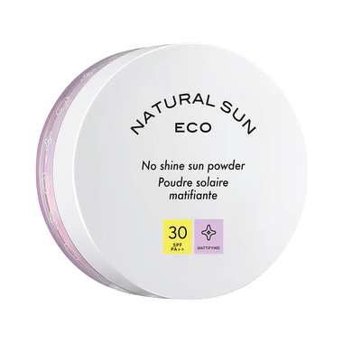 The Face Shop Naturalsun Eco No Shine Sun Powder, Mattifying, Sweat Resistant With Spf 30, Pa ++