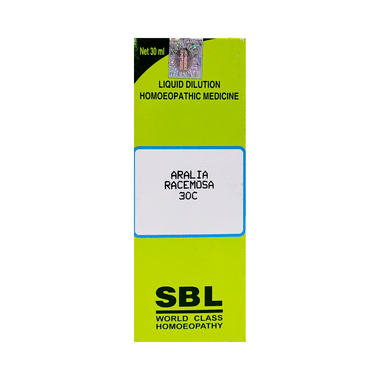 SBL Aralia Racemosa Dilution 30 CH