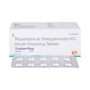 Zophar Plus 3mg/2mg Tablet