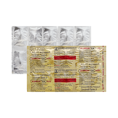 ब्लूमोक्स-सीए 500mg/125mg टैबलेट