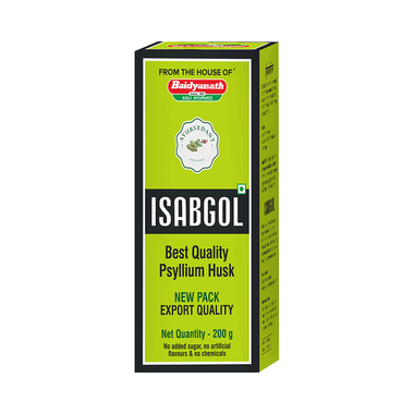Baidyanath Isabgol Psyllium Husk Powder | For Immunity & Constipation Relief