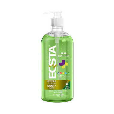 Eqsta Green Apple With Aloe Vera Moisturiser Hand Sanitizer