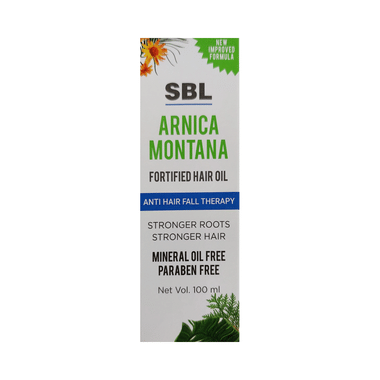 SBL Arnica Montana Fortified Hair Oil Paraben & Mineral Oil Free