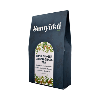 Samyukti Basil Ginger Lemon Grass Tea