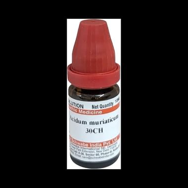 Dr Willmar Schwabe India Acidum Muriaticum Dilution 30 CH