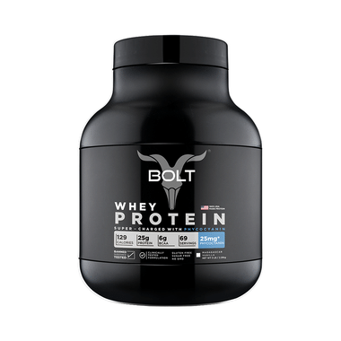 Bolt Whey Protein For Muscle Growth & Lean Muscle Mass | Flavour Powder Madagascar Vanilla