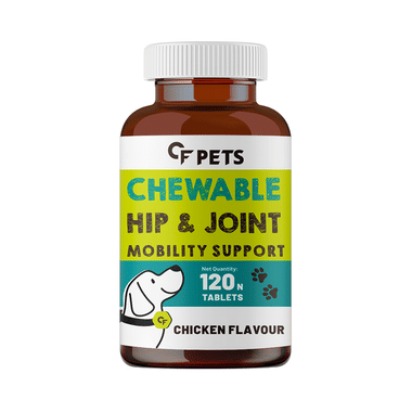 Carbamide Forte Pets Hip & Joint Mobility Chewable Tablet Chicken