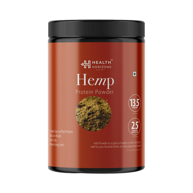 Health Horizons Hemp Protein Powder (500gm Each) for Lean Muscles