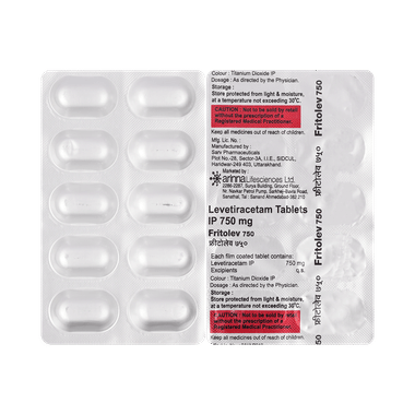 Fritolev 750 Tablet