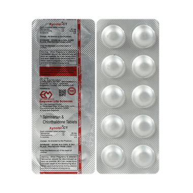 Xynotel CT 40mg/12.5mg Tablet