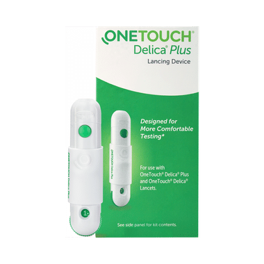 OneTouch Delica Plus Lancing Device With Delica Plus 25 Lancet