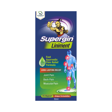 Medopharm Wellness Supergin Liniment Oil For Joint, Muscle, Back, Shoulder And Arthritis Pain