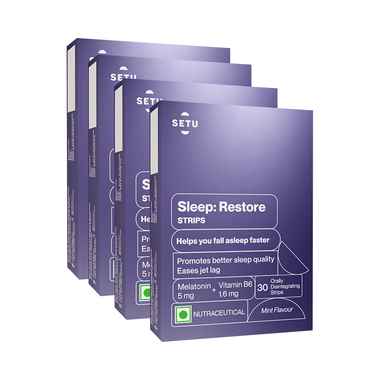Setu Sleep: Restore Orally-Dissolving Strips (30 Each)