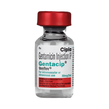 Gentacip 40mg Injection