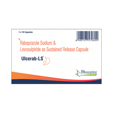 Ulcerab-LS 75mg/20mg Capsule