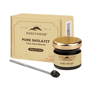 Rasayanam Pure Shilajit With Fulvic Acid & Minerals | For Vigour & Strength