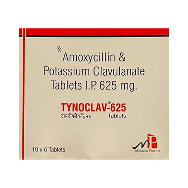 Tynoclav 625 Tablet