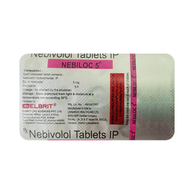 Nebiloc 5 Tablet