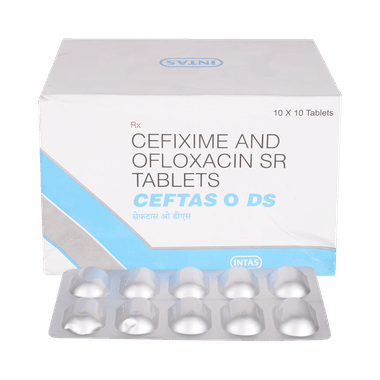 Ceftas O DS 400mg/400mg Tablet