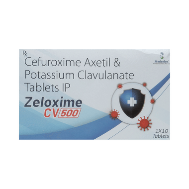 Zeloxime CV 500 Tablet