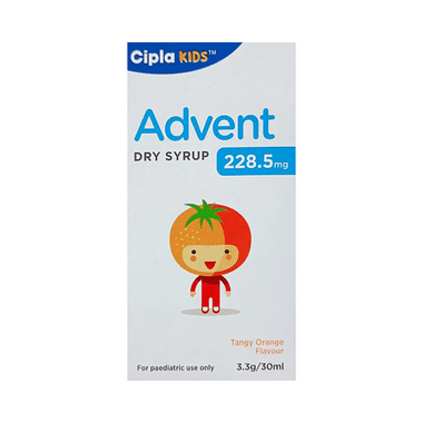 Advent 228.5mg Dry Syrup Tangy Orange