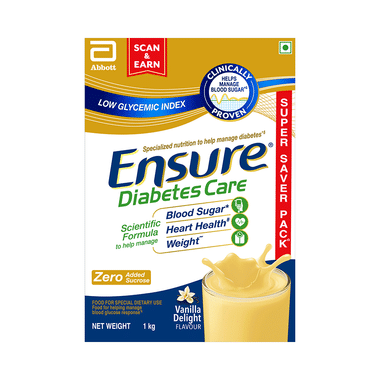 Ensure Diabetes Care Specialized Nutrition Drink Powder Vanilla Delight