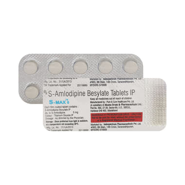 S Max 5mg Tablet