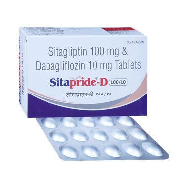 SITApride D 10mg/100mg Tablet