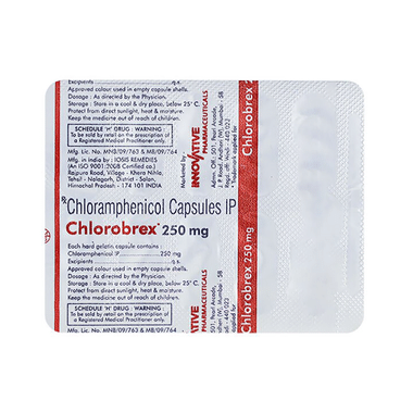 Chlorobrex 250mg Capsule