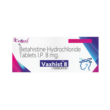 Vaxhist 8mg Tablet
