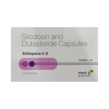 Sildopace D 8mg/0.5mg Capsule
