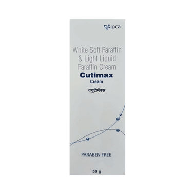 Cutimax Cream with Soft Paraffin & Light Liquid Paraffin | For Dry Skin & Eczema Relief