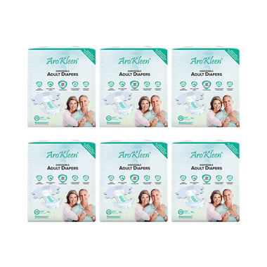 Arokleen Disposable Adult Diaper (10 Each) Large