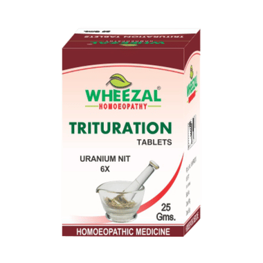 Wheezal Uranium Nit Trituration Tablet 6X