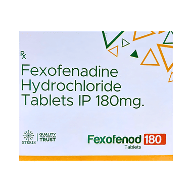 Fexofenod 180 Tablet