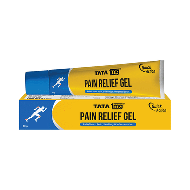 Tata 1mg Pain Relief Gel For Lower Back Pain, Joint Pain, Neck Pain & Sprain