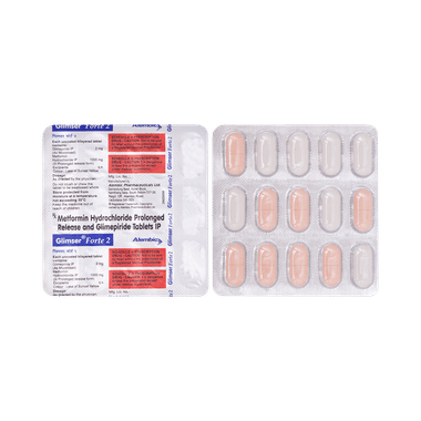 ग्लिम्सर फोर्ट 2 टैबलेट पीआर