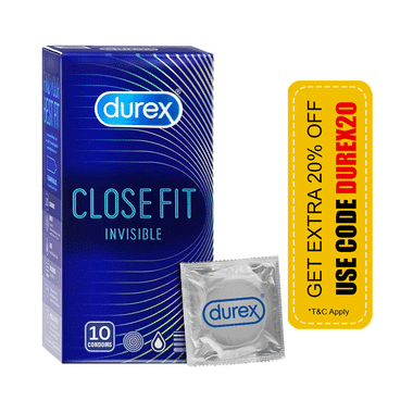 Durex Close Fit Invisible Condom