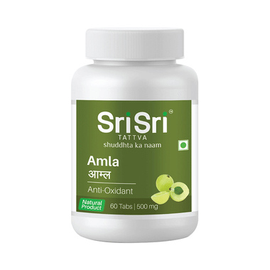 Sri Sri Tattva Amla 500mg Tablet | Provides Antioxidant Support