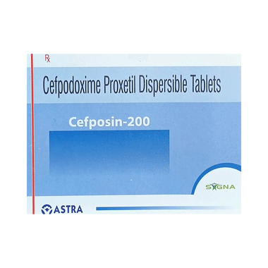 Cefposin 200 Tablet DT