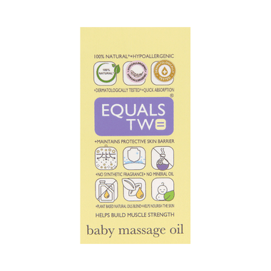 Equals Two Baby Massage Oil