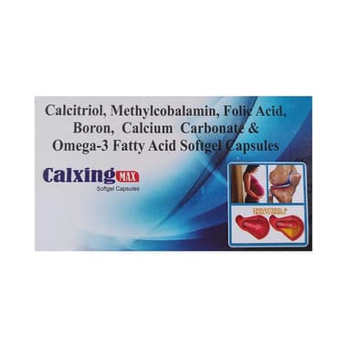 Calxing Max Softgel Capsule