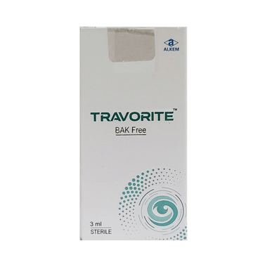 Travorite Bak Free Eye Drop