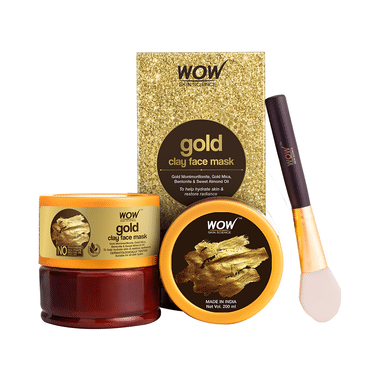 WOW Skin Science Gold Clay Face Mask