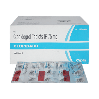 Clopicard  75mg Tablet